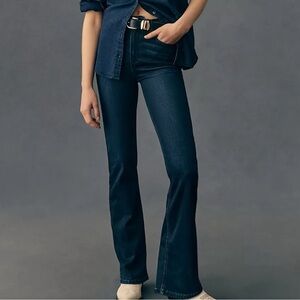 PAIGE Dark Blue Flare Jeans